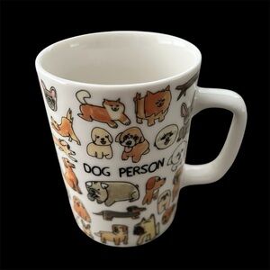 Ben Lenovitz DOG PERSON Ceramic Mug for Dog Lover’s